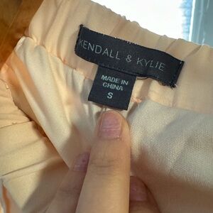 Kendall and Kylie maxi accordian skirt